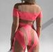 Комбінезон з еластичної сітки та вставками зі спандексу kombezlong-pink-l фото 4