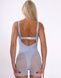 Short strappy jumpsuit Sculpt Form light blue, Light blue, S