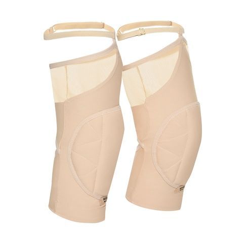 Жіночі наколінники з гартерами для танців з сіточкою bevel heels nakolinnyky-z-harteramy-z-sitochkoiu-nude-s фото
